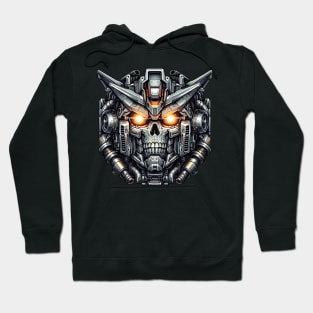 Biomech Skull S01 D47 Hoodie